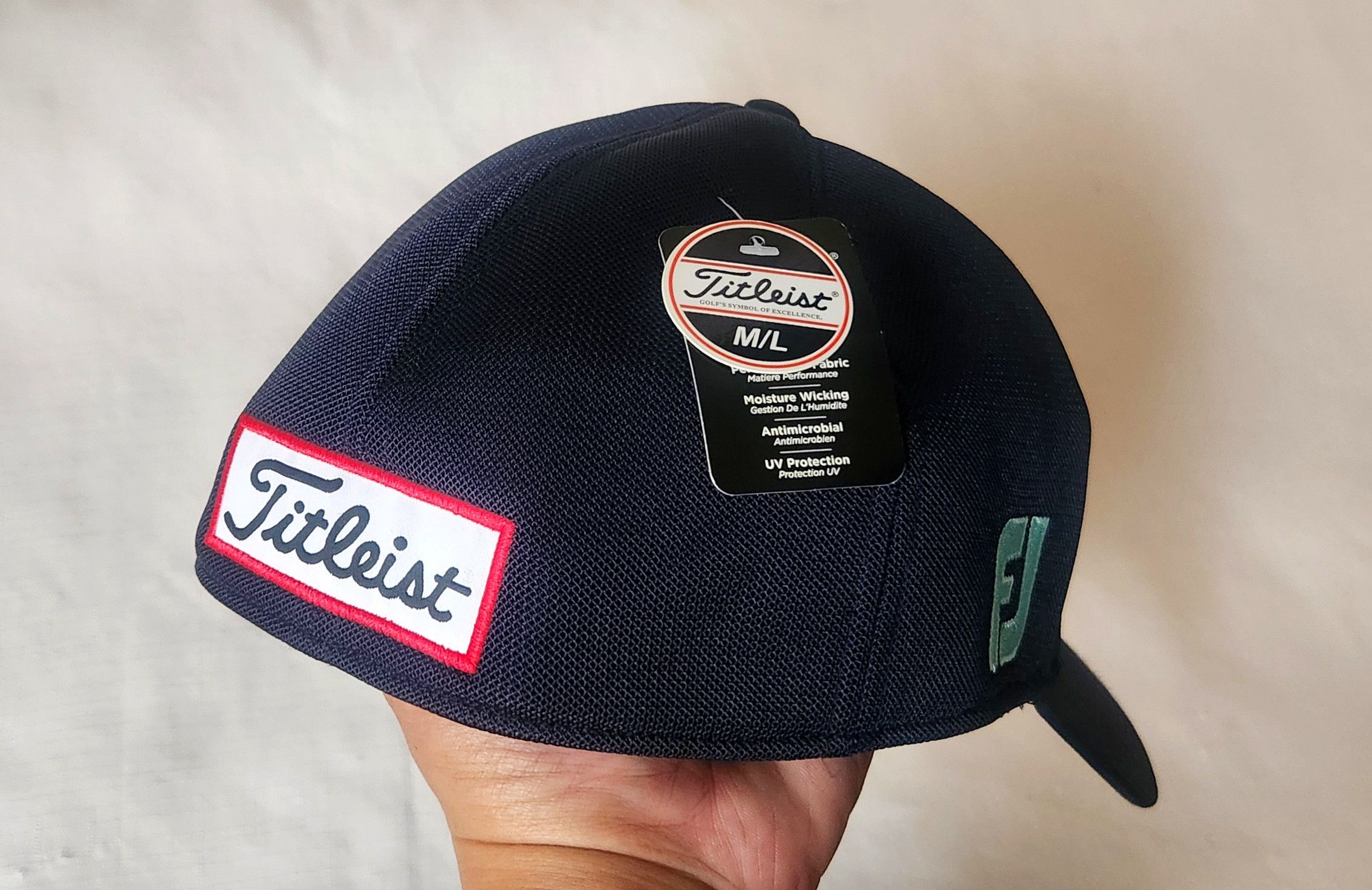 Titleist Titleist Tour Performance Golf Hat FJ Pro V1 Fitted M/L Size ONE SIZE - 4 Thumbnail