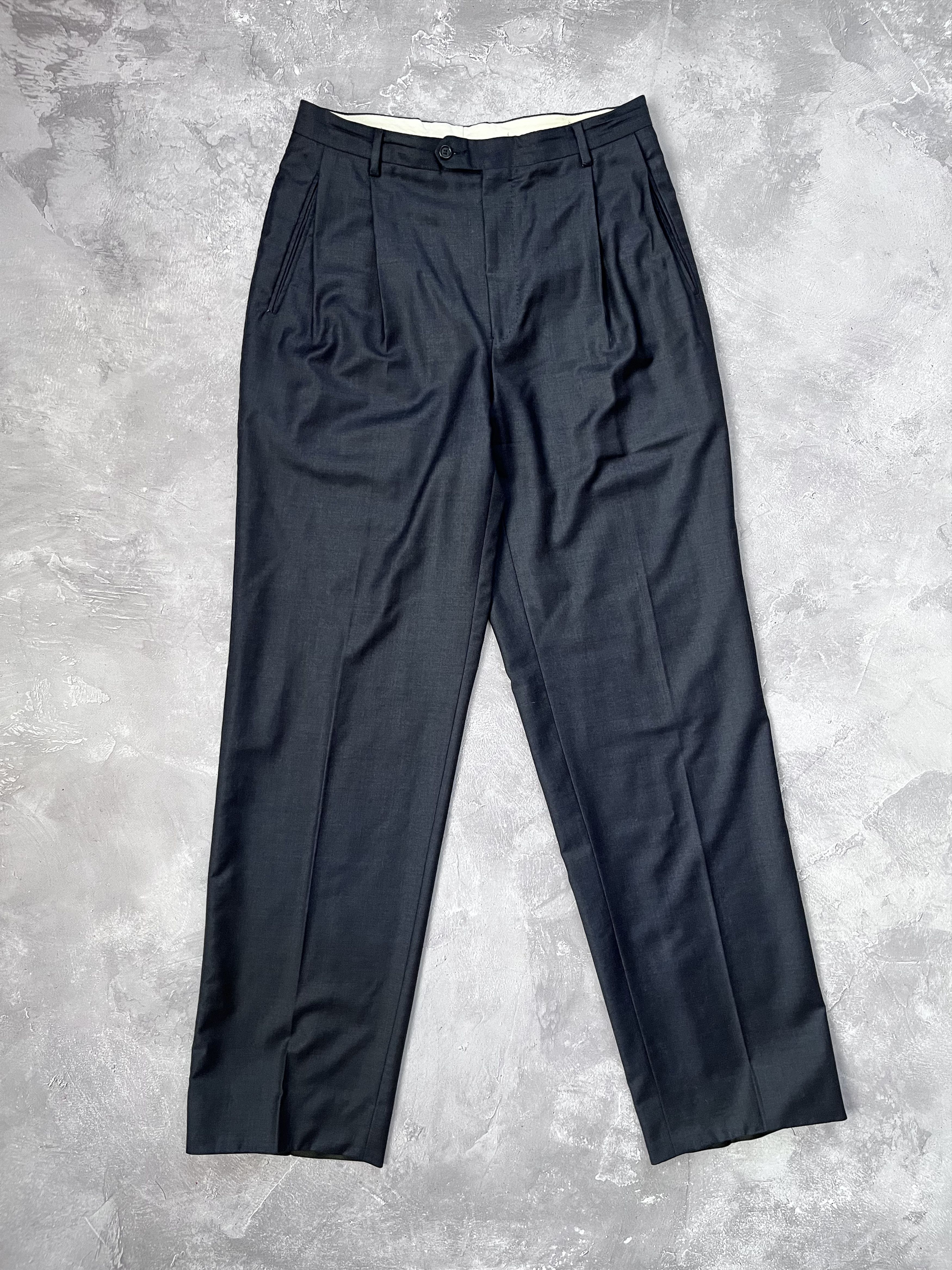 Pal Zileri Pal Zileri Ing Loro Piana Virgin Wool Suit Double Breast Size 50R - 14 Thumbnail