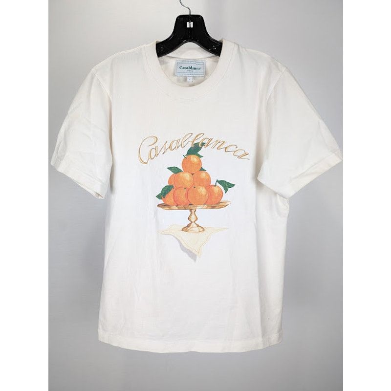 Casablanca o1rshd1 CC20 Ne Pas Deranger' T-Shirt in White Size US S / EU 44-46 / 1 - 2 Thumbnail