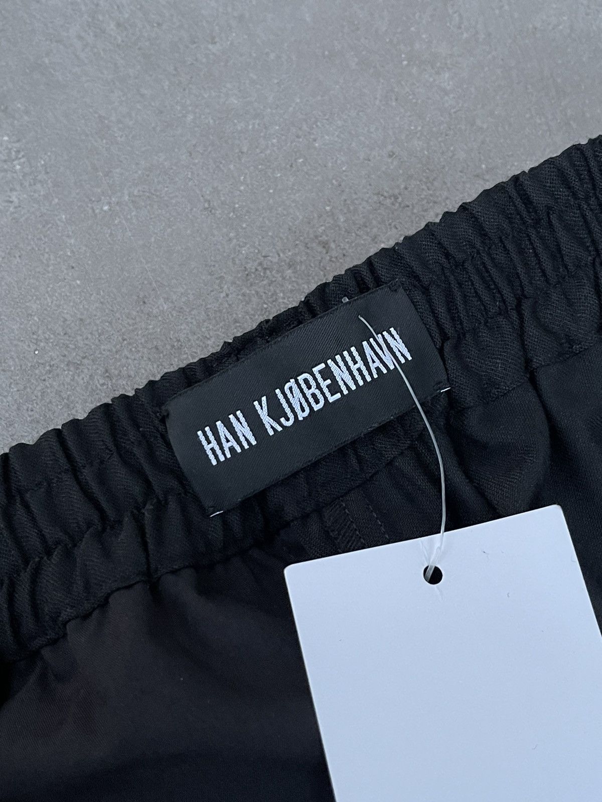 Han Kjobenhavn !DS! SS22 Han Kjobenhavn Cargo Black Wool Track Pants Size US 30 / EU 46 - 13 Thumbnail