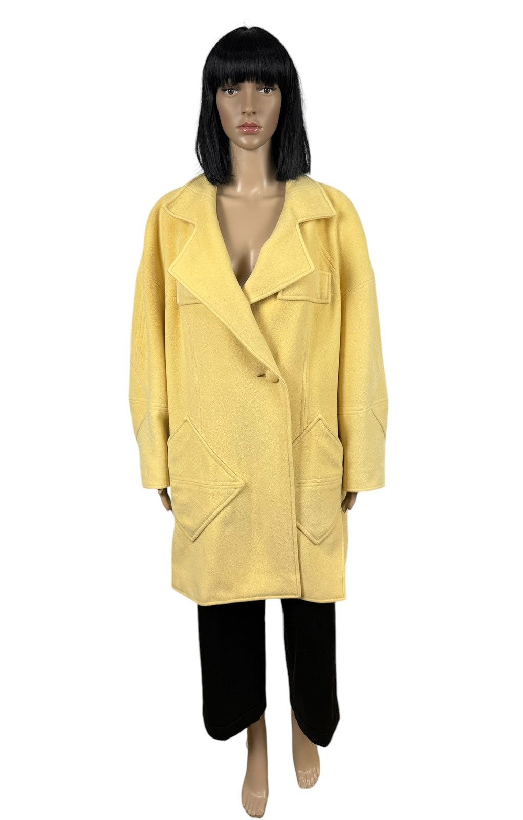 Christian Lacroix × Vintage Christian Lacroix Lana Wool Vintage Coat size 38 Size XS / US 0-2 / IT 36-38 - 2 Thumbnail