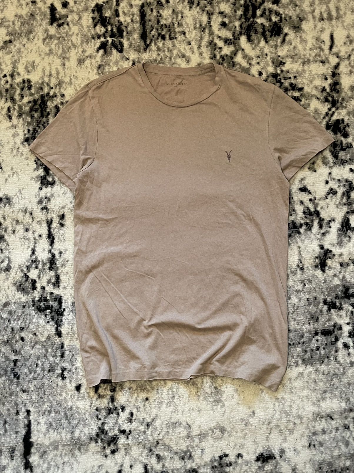 Allsaints × Vintage Allsaints Tee Vintage Streetwear Mini Logo Y2k Designer S Size US S / EU 44-46 / 1 - 1 Thumbnail