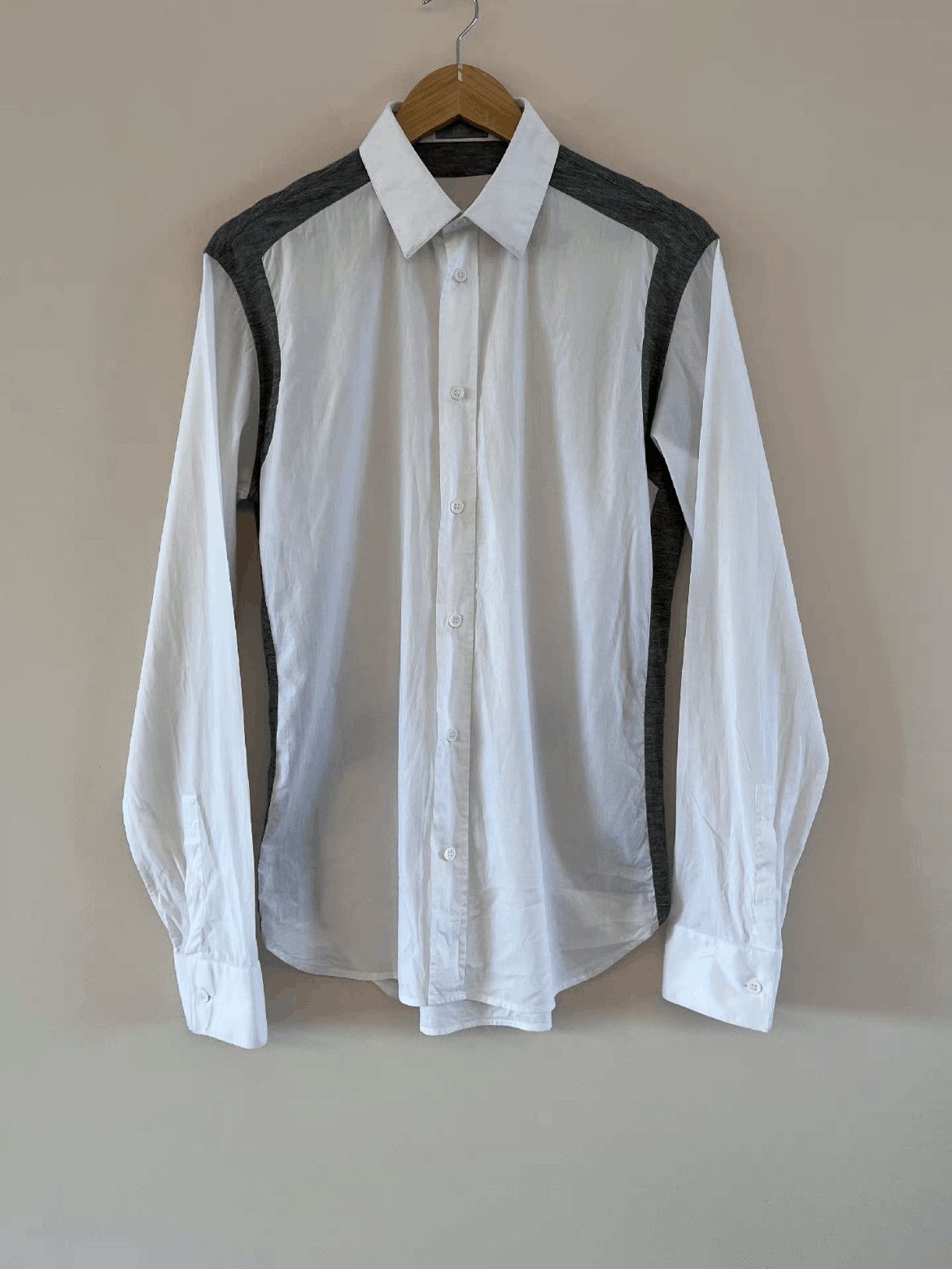 Dior Dior Sz 40 Dior Homme 07SS Back Stripe Shirt-2506 Size US L / EU 52-54 / 3 - 1 Thumbnail