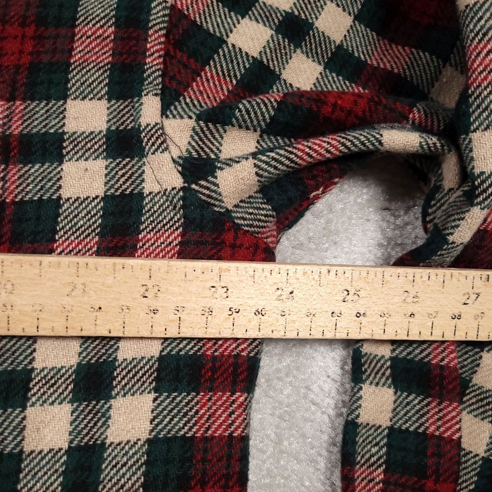 Vintage G.H. Bass & Co Button Up Plaid Flannel Shirt Shacket Mens Medium Wool Blend Chore Size US M / EU 48-50 / 2 - 7 Thumbnail