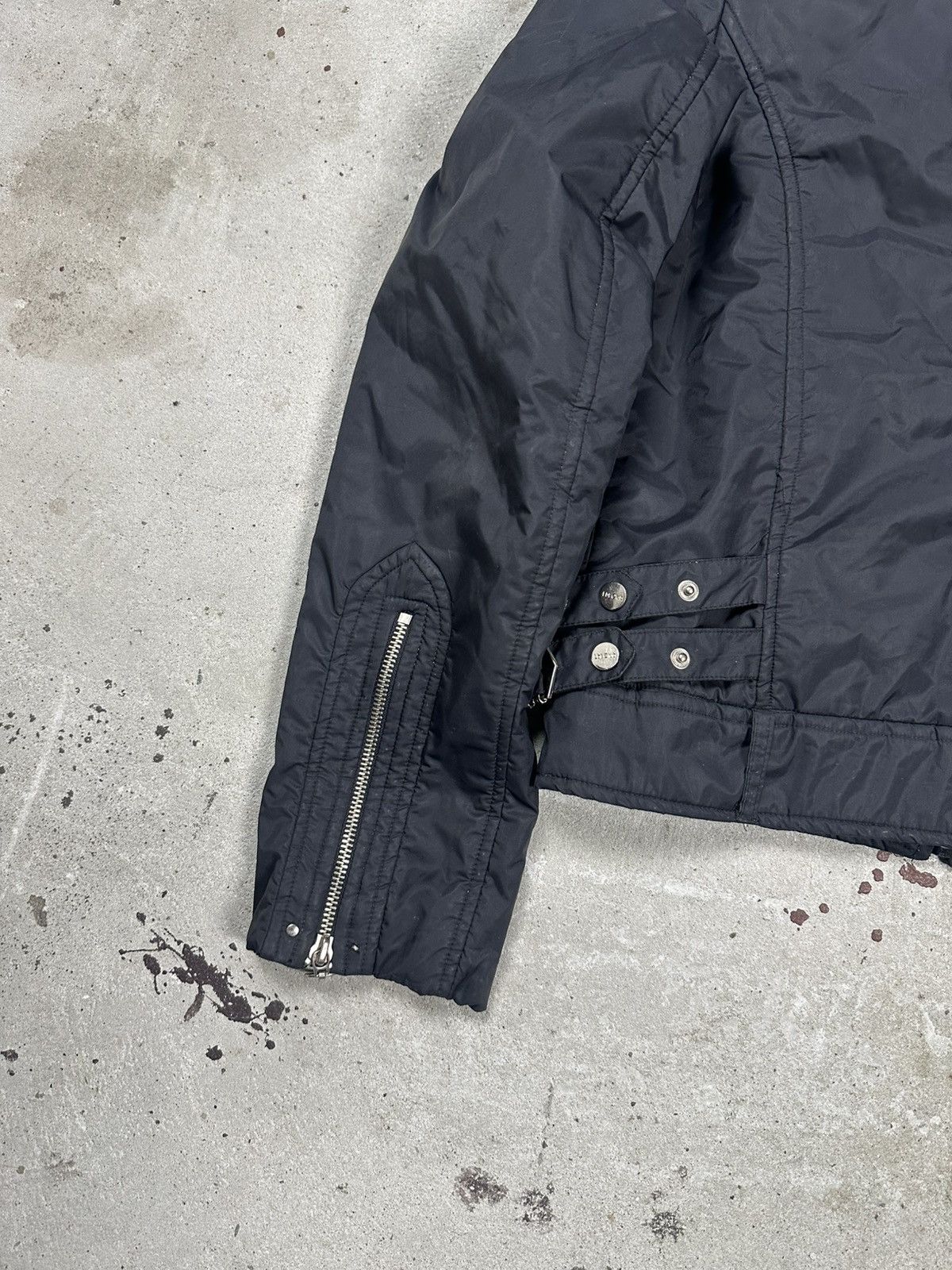 If Six Was Nine Vintage Y2K Black Moto Biker Style Multi Zip Jacket Size US S / EU 44-46 / 1 - 9 Thumbnail
