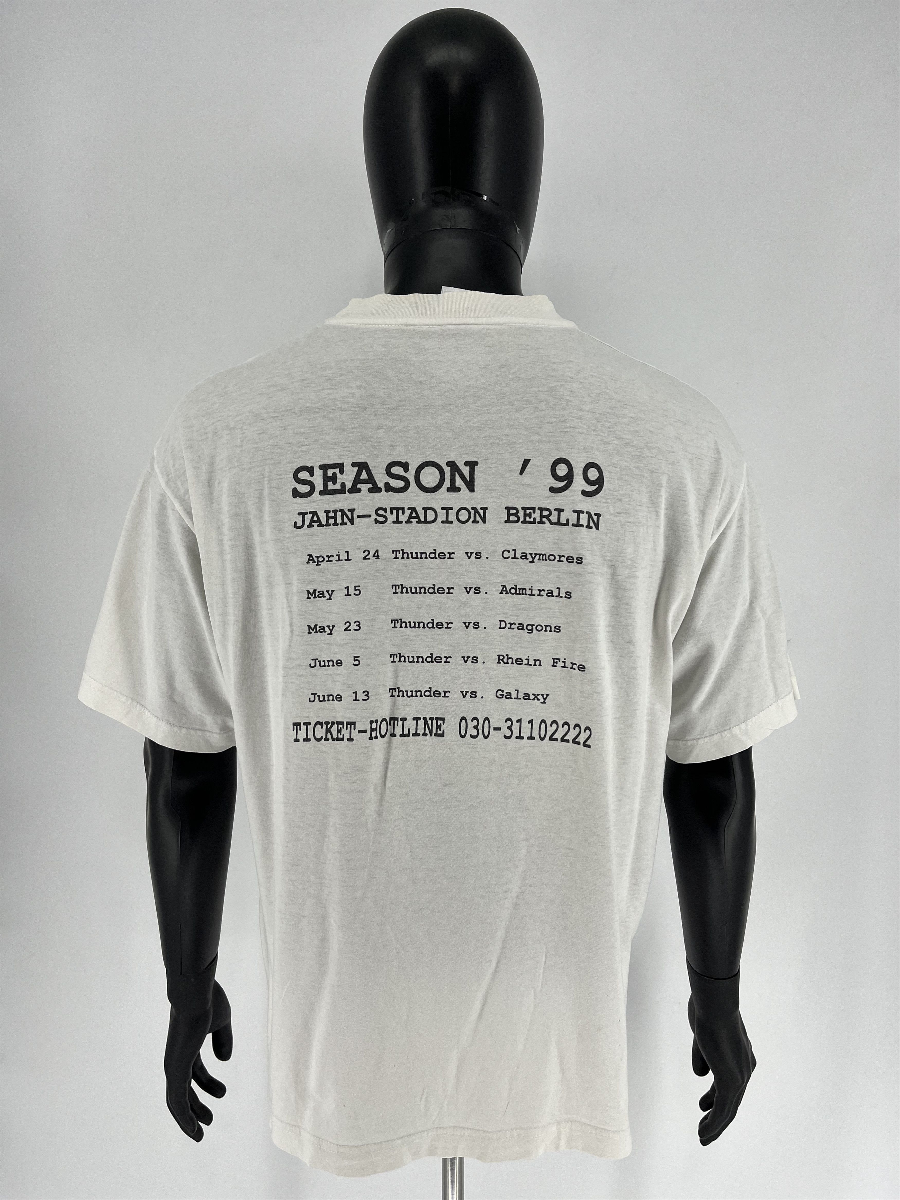 NFL × Sports Specialties × Vintage BERLIN THUNDER WLAF Vintage Original 1999 Y2K Size US XL / EU 56 / 4 - 12 Thumbnail