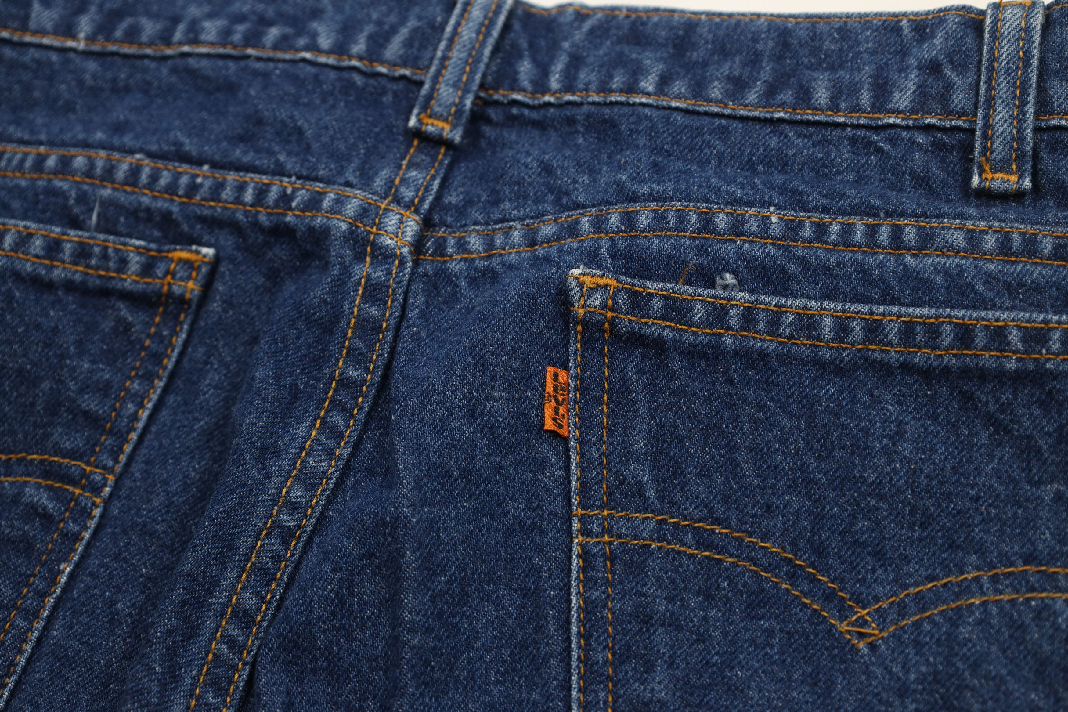 Levi's Vintage 90s Levis 505 Orange Tab Straight Leg Jeans Blue Size US 33 - 10 Thumbnail