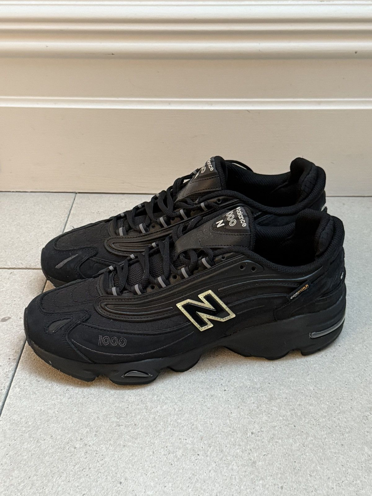 New Balance New Balance 1000 Black Size US 12.5 / EU 45-46 - 4 Thumbnail