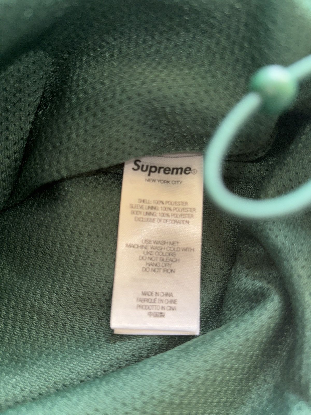 Supreme Supreme Satin Piping Pullover "Green" Jacket Size US S / EU 44-46 / 1 - 11 Thumbnail