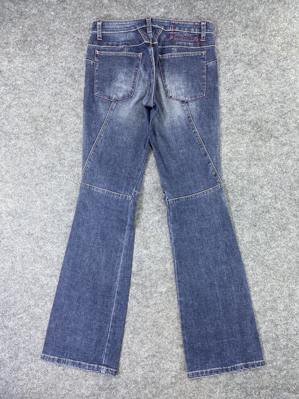 Japanese Brand × Marithe + Francois Girbaud Marithe Francois Girbaud Flare Jeans - J1079 Size 28" / US 6 / IT 42 - 4 Thumbnail