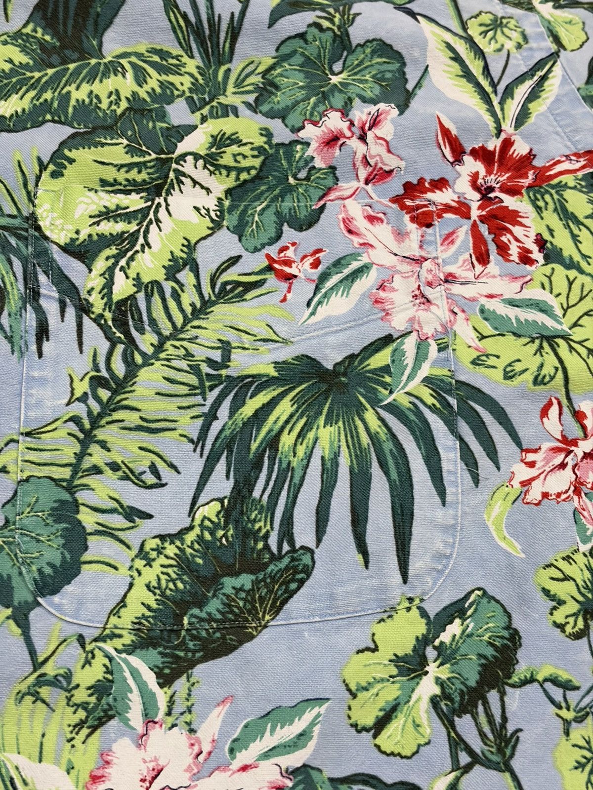 Ralph Lauren Ralph Lauren Shirt Hawaiian Floral Button Front Casual Aloha Size US XXL / EU 58 / 5 - 2 Thumbnail