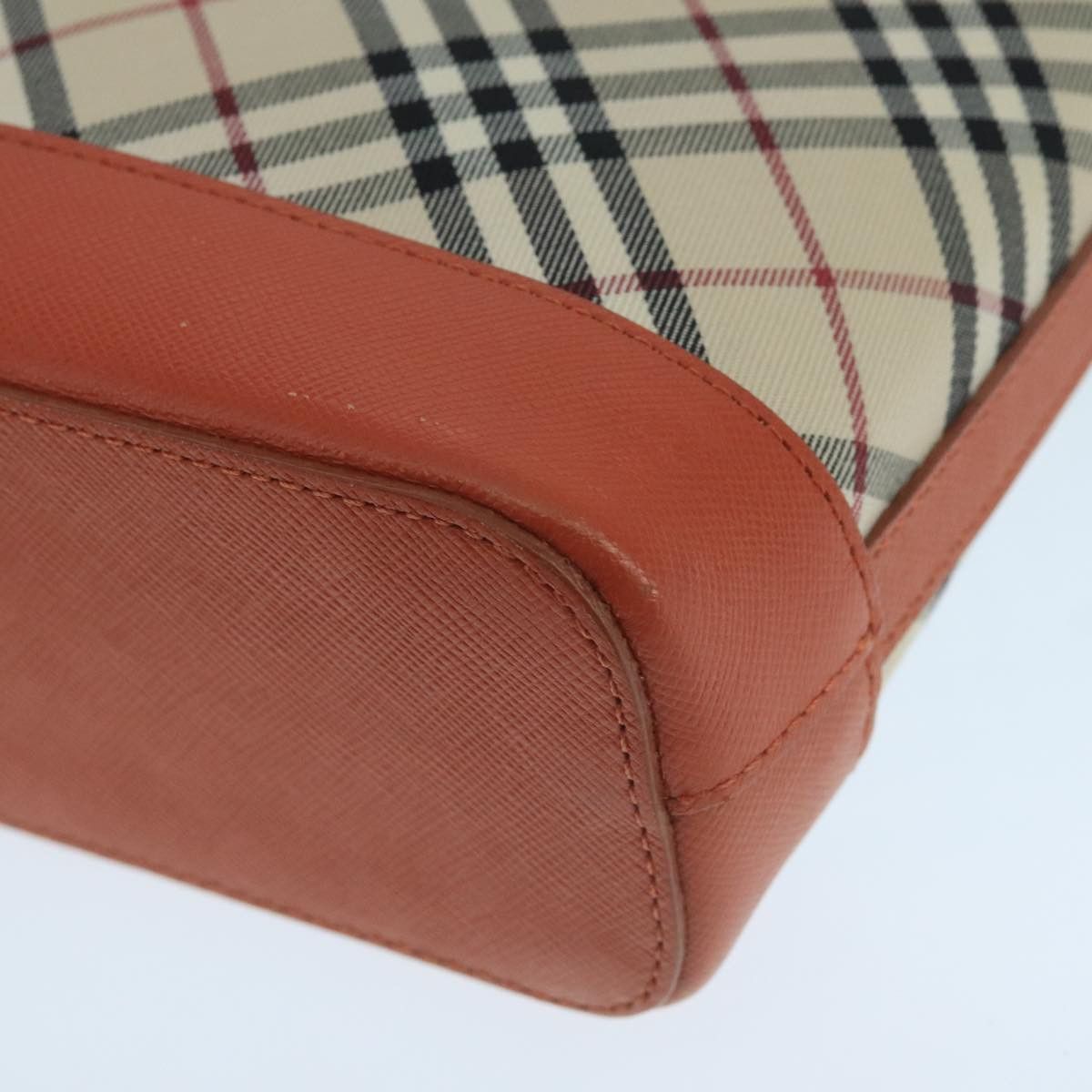 Burberry Burberry Nova Check Shoulder Bag Canvas Beige Size ONE SIZE - 9 Thumbnail