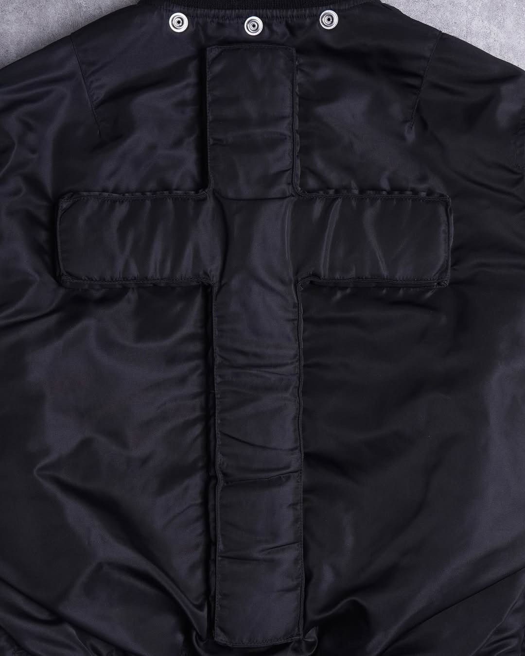 PHENOMENON FW11 3D “Cross” MA-1 Reversible Fur Bomber Jacket Size US M / EU 48-50 / 2 - 3 Thumbnail