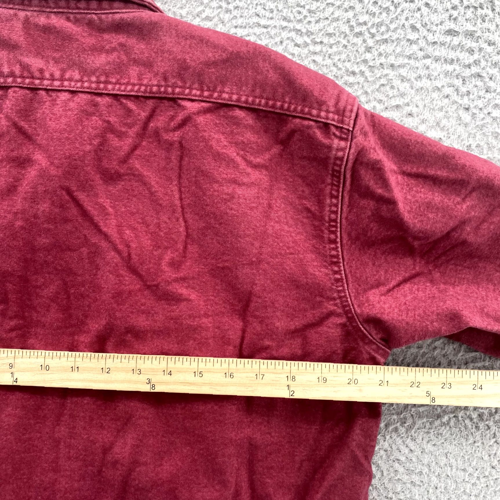 Vintage Cabela's Shirt Adult M Red Chamois Red Flannel Button Down Outdoor Hiking Men's Shirt Size US M / EU 48-50 / 2 - 7 Thumbnail