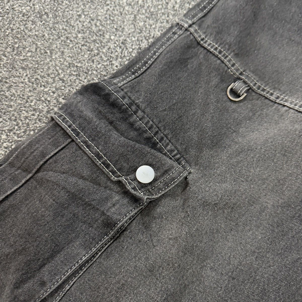 If Six Was Nine Vintage 90s Japanese Streetwear Super Baggy Drise Pants Size US 30 / EU 46 - 6 Thumbnail