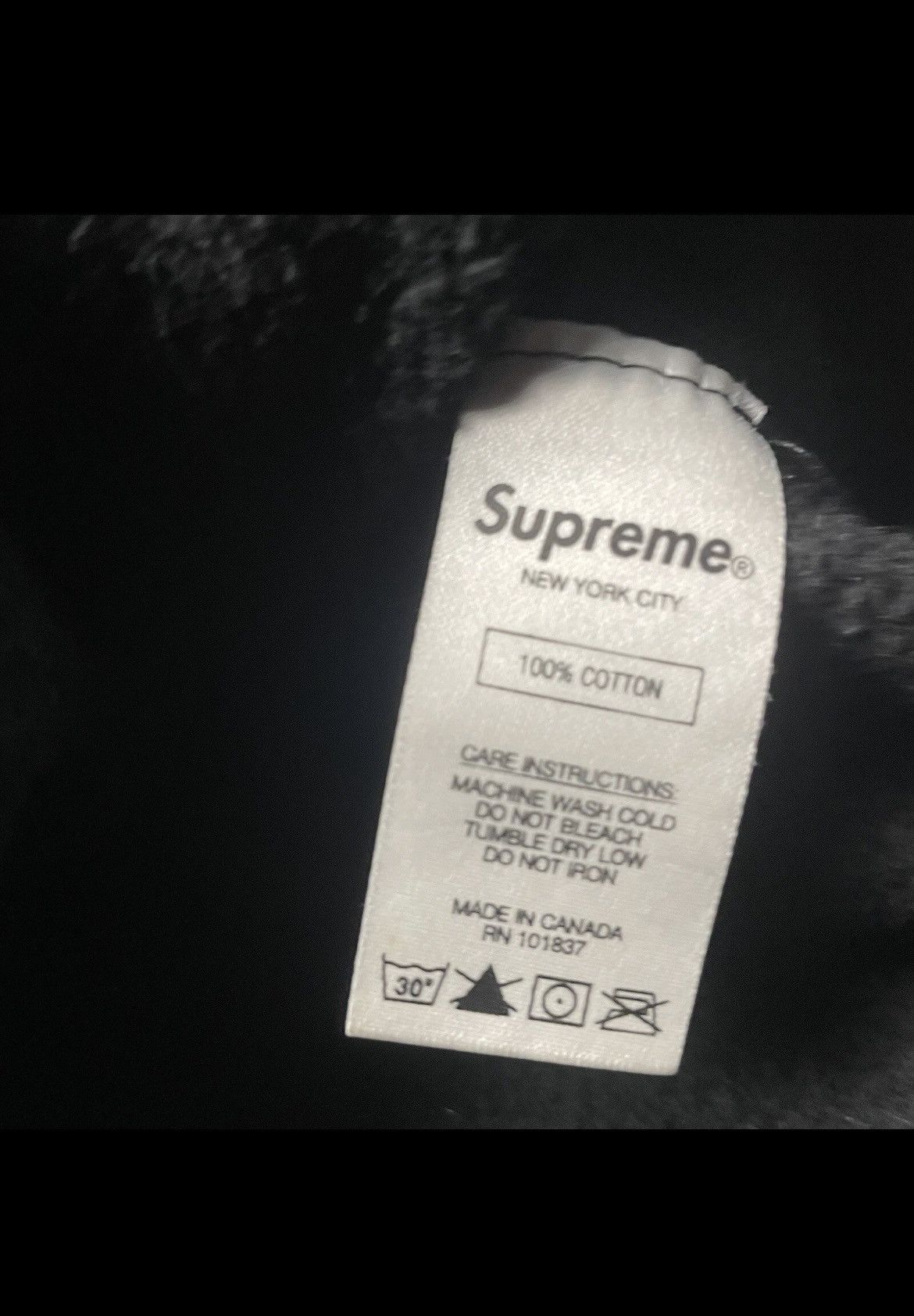 Supreme Supreme Black Sweatshirt SS18 Size US M / EU 48-50 / 2 - 7 Thumbnail