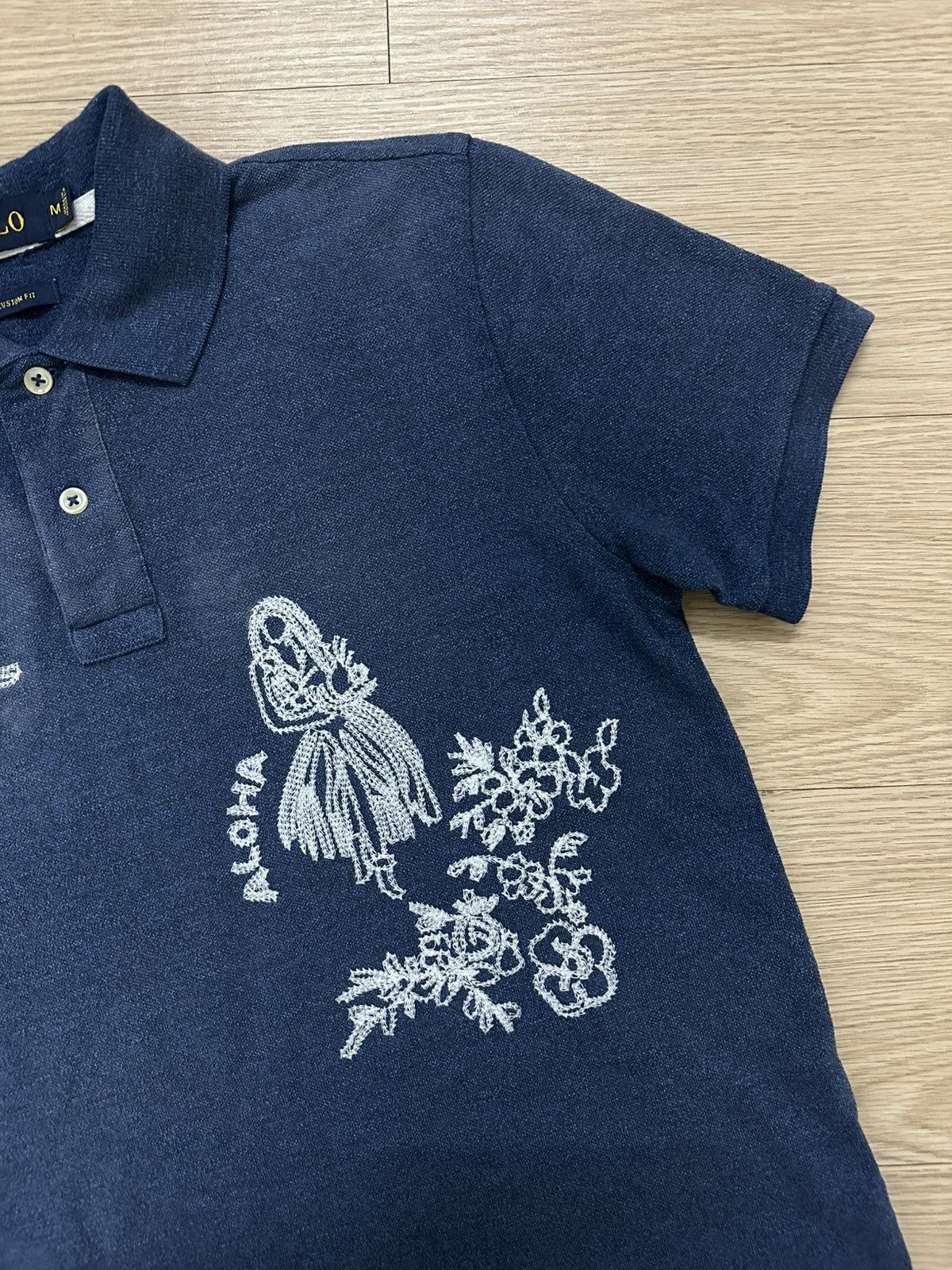 Beauty Beast × Polo Ralph Lauren × Ralph Lauren Rare And Beautiful Polo Ralph Lauren Hawaii Aloha Embroidery Size US M / EU 48-50 / 2 - 5 Thumbnail