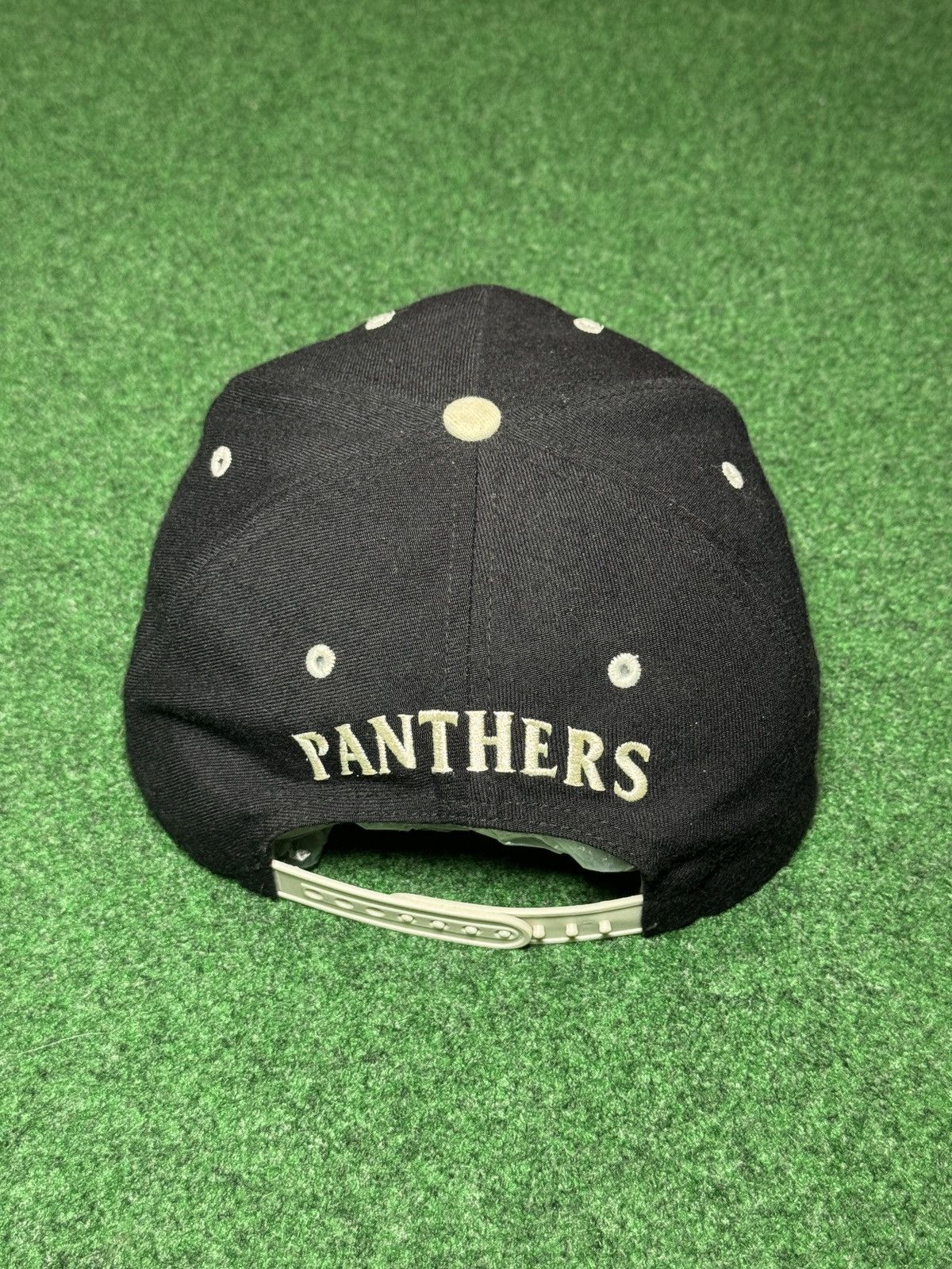 Twins Enterprise Inc. Vintage Florida Panthers NHL Hockey Black Snapback Hat Size ONE SIZE - 3 Thumbnail