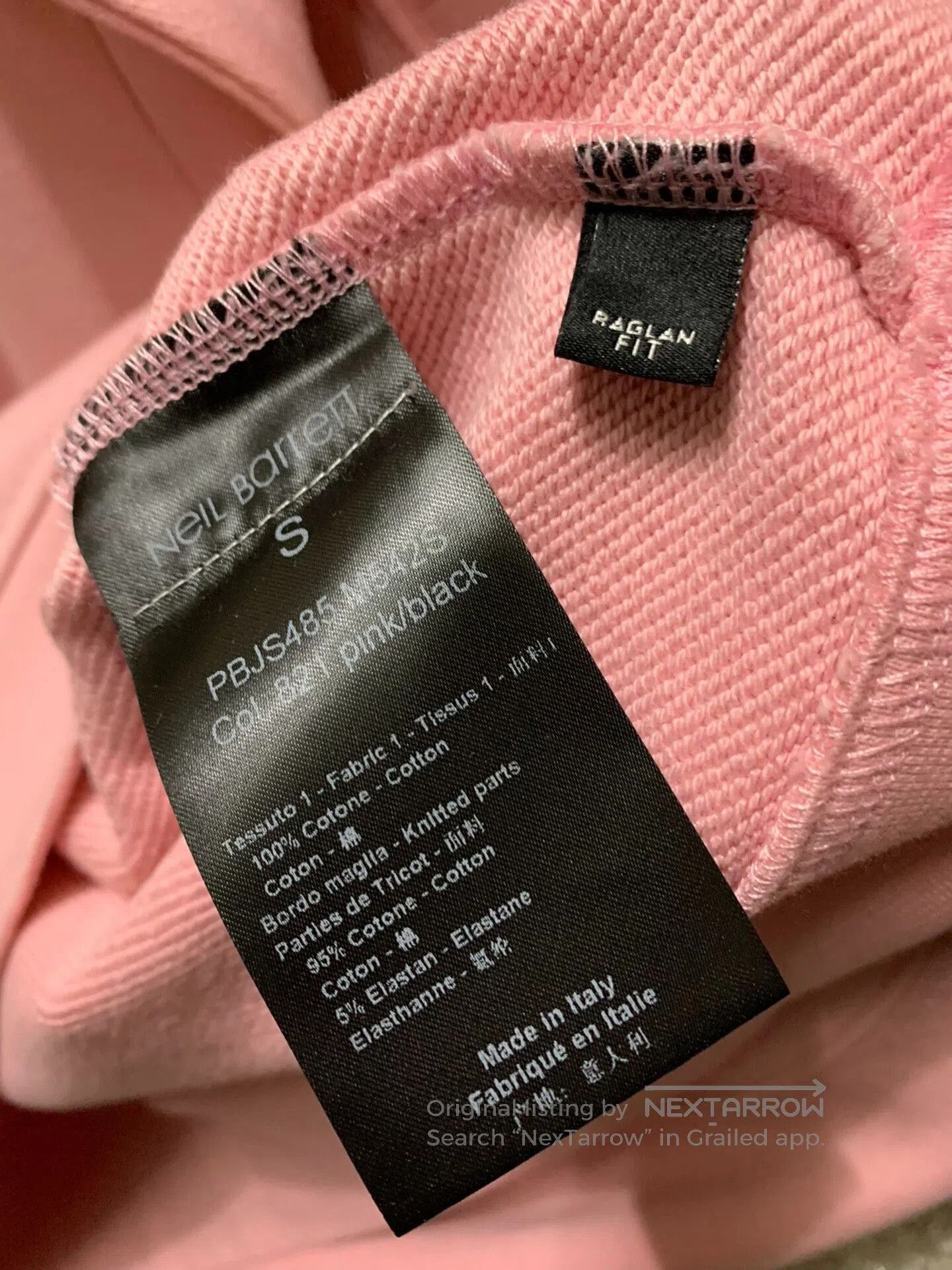 Neil Barrett Neil Barrett Men's S Size Hoodie. Size US S / EU 44-46 / 1 - 5 Thumbnail