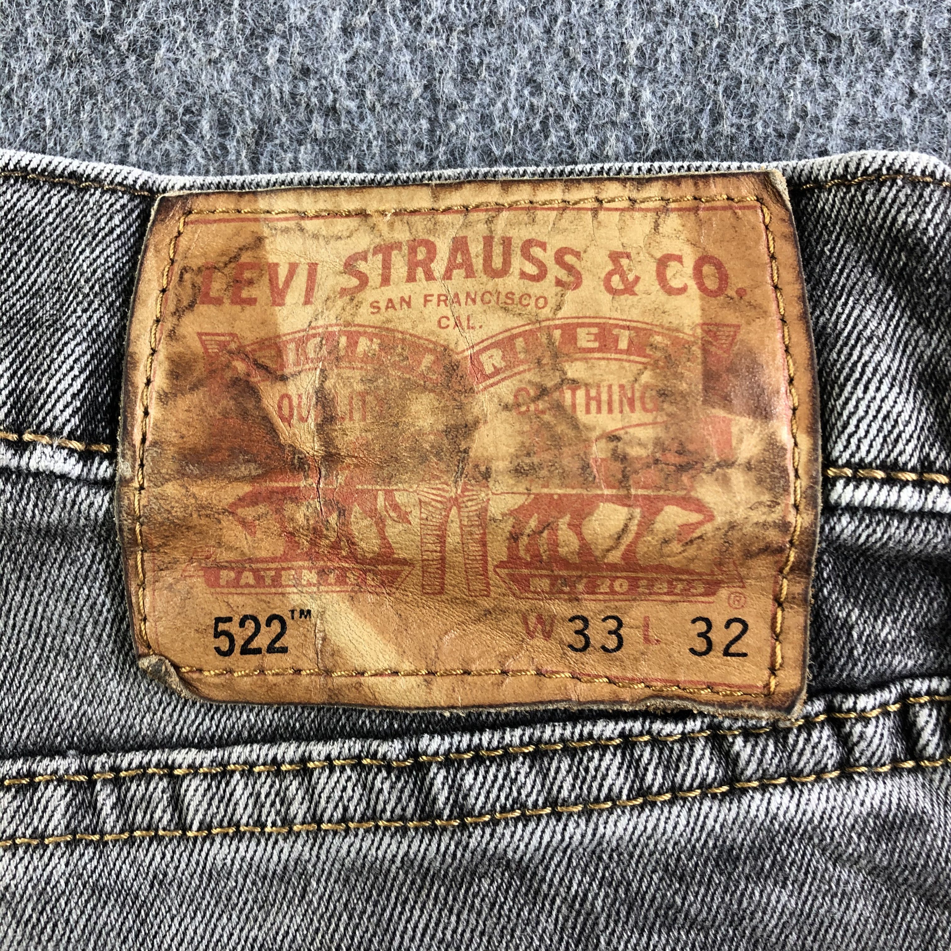 Levi's Vintage Levis 522 Jeans-J4266 Size US 33 - 5 Thumbnail