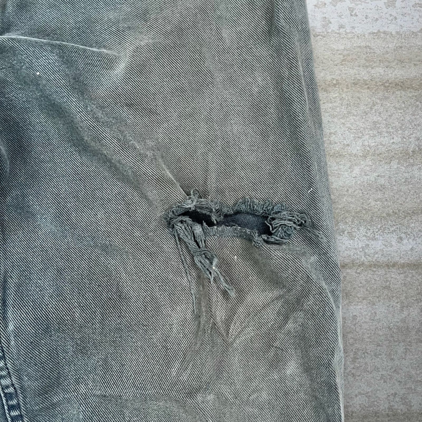 Levi's Vintage 90s Levis Silver Tab Jeans 36x30 Loose Green Wash Size US 36 / EU 52 - 6 Thumbnail