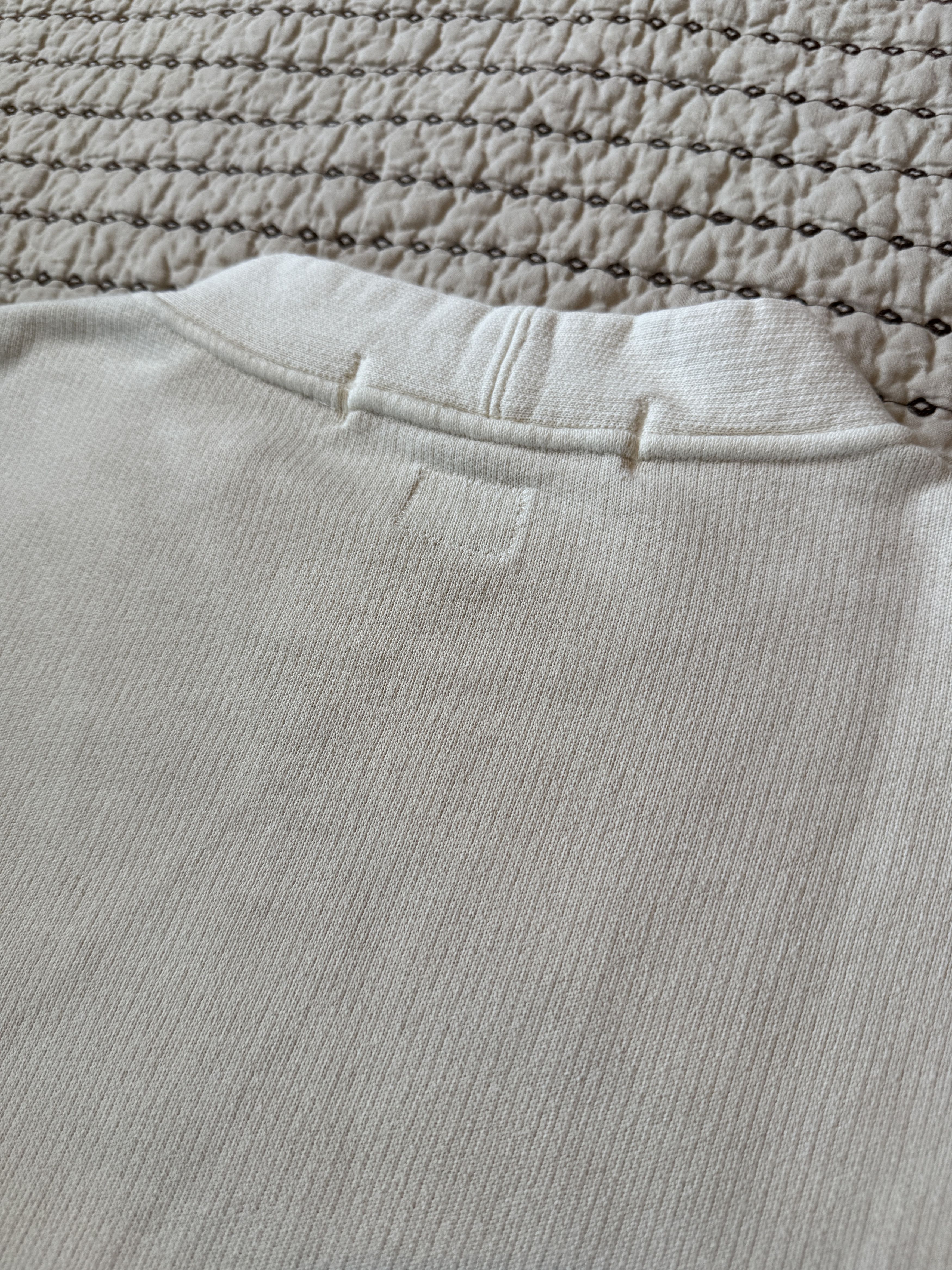 C.P. Company VINTAGE C.P. COMPANY MOCK TURTLENECK SWEATSHIRT CREAM MEDIUM Size US M / EU 48-50 / 2 - 5 Thumbnail