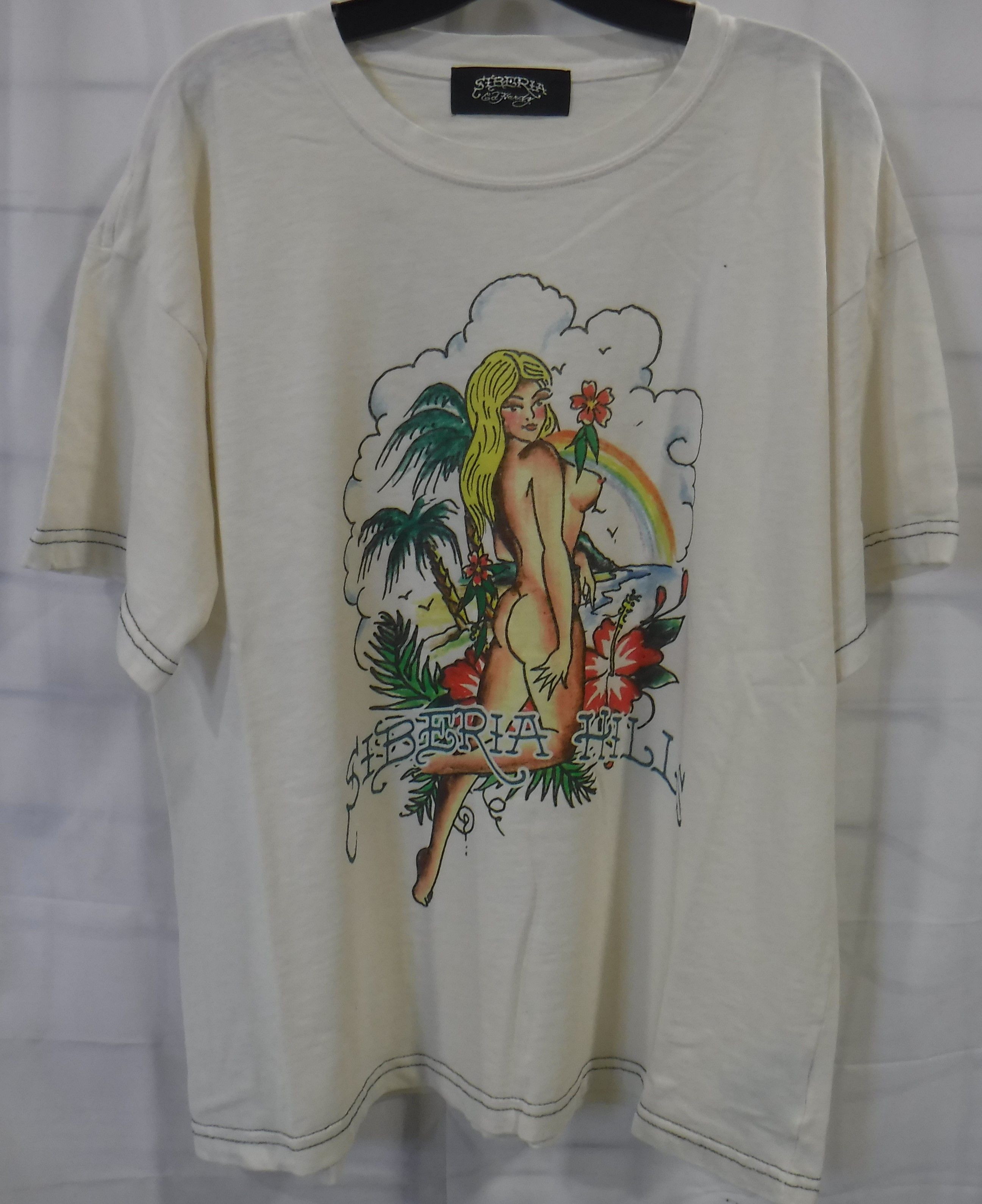 Ed Hardy × Siberia Hills Siberia Hills x Ed Hardy Hawaiian Nude Shirt - L Size US L / EU 52-54 / 3 - 2 Thumbnail