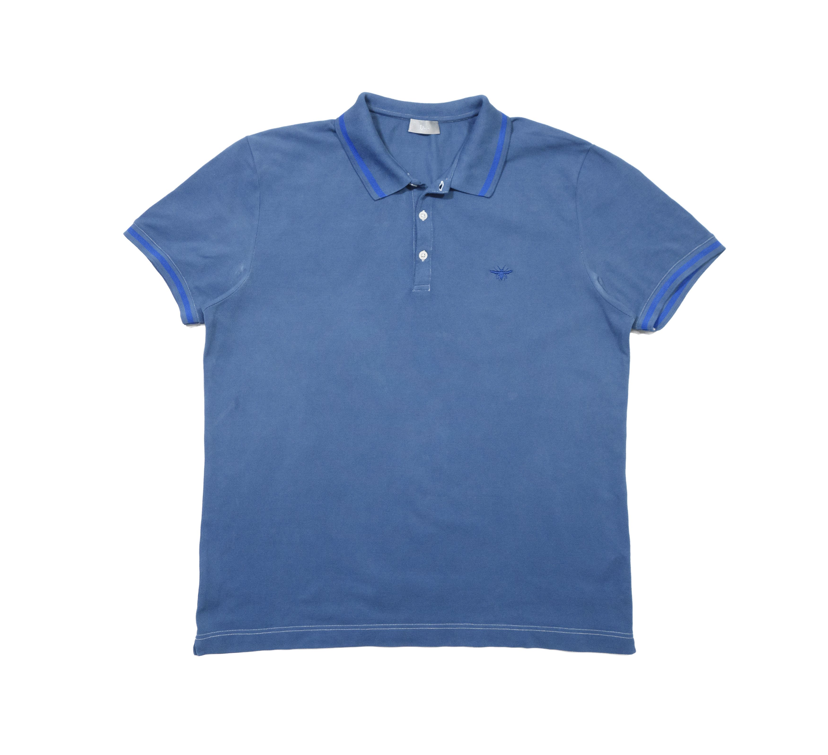 Dior × Hedi Slimane Dior Homme SS06 Blue & White Striped Union