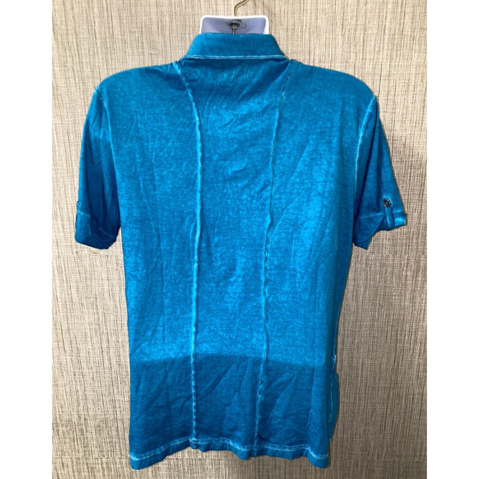 Vintage Buckle Mens Golf Polo Shirt Blue Standard Fit Size L Size US L / EU 52-54 / 3 - 4 Thumbnail