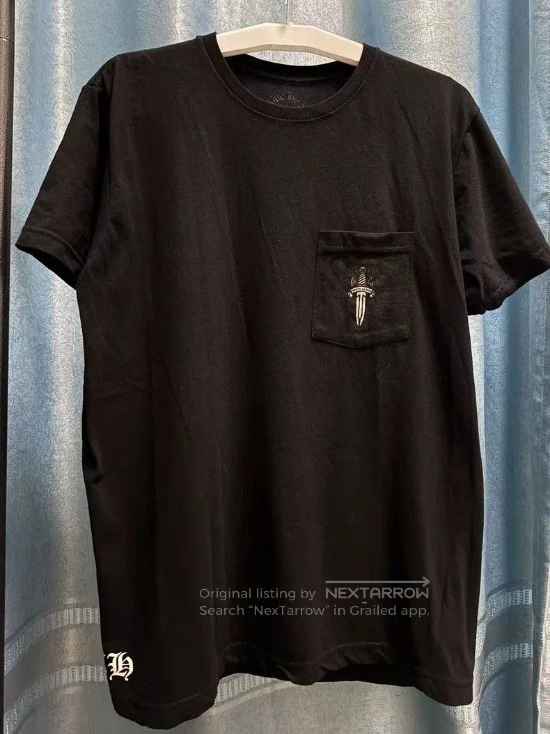 chrome hearts short sleeve t-shirt large 0079 yq.