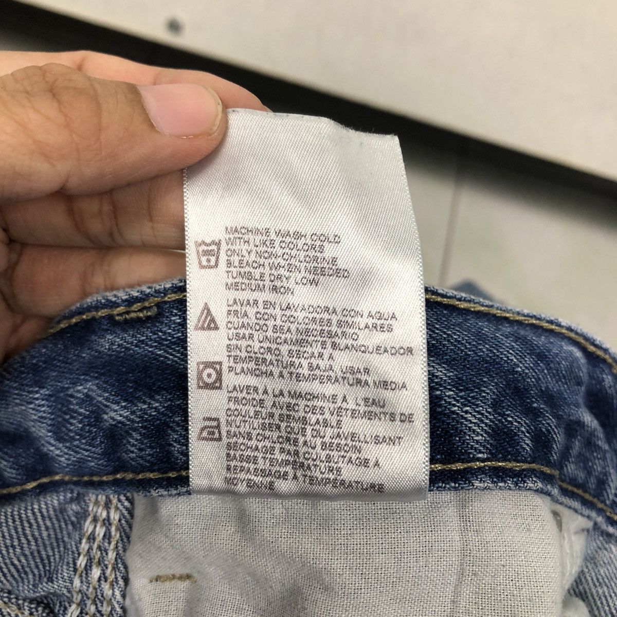 Japanese Brand 📌Vintage Chore Worker Carpenter Denim Dickies Detroit Size US 36 / EU 52 - 23 Thumbnail