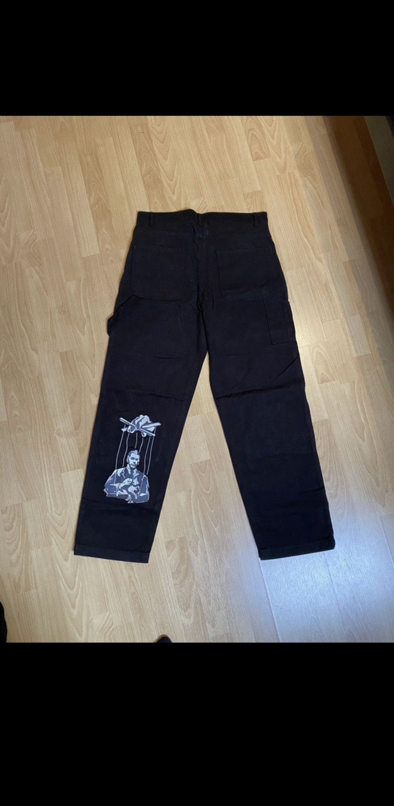 Derschutze Derschutze Derpate Carpenter Pant Black Size US 32 / EU 48 - 2 Thumbnail