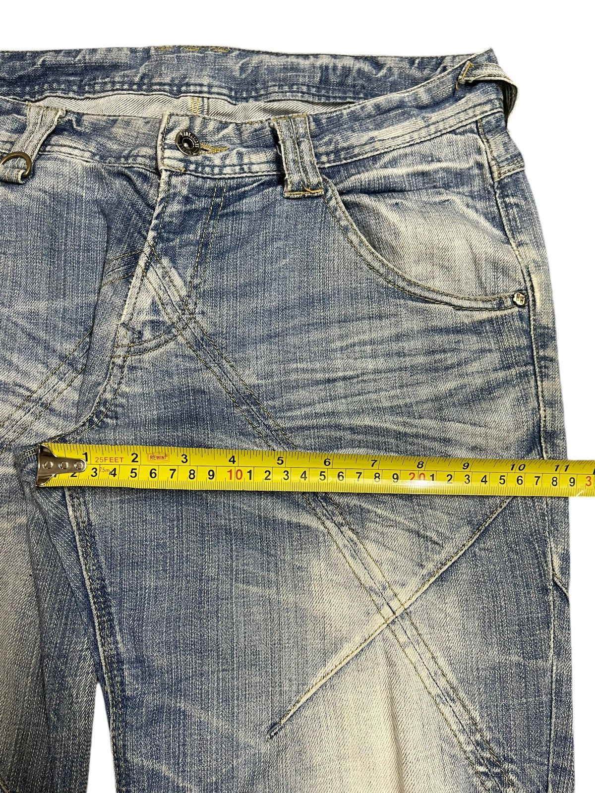 Who Decides War Vintage Japanese Brand Embroidered Patch Style Jeans Size US 32 / EU 48 - 14 Thumbnail