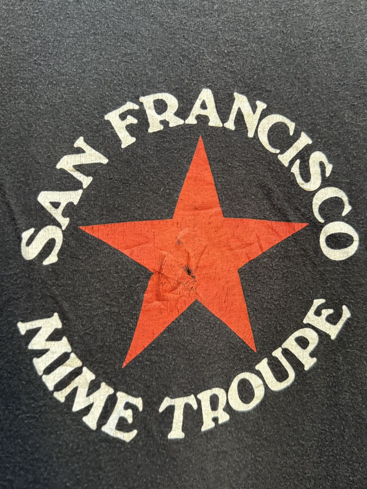 Other Vintage 80s Mime Troupe San Francisco Political Comedy Faded Size US M / EU 48-50 / 2 - 3 Thumbnail