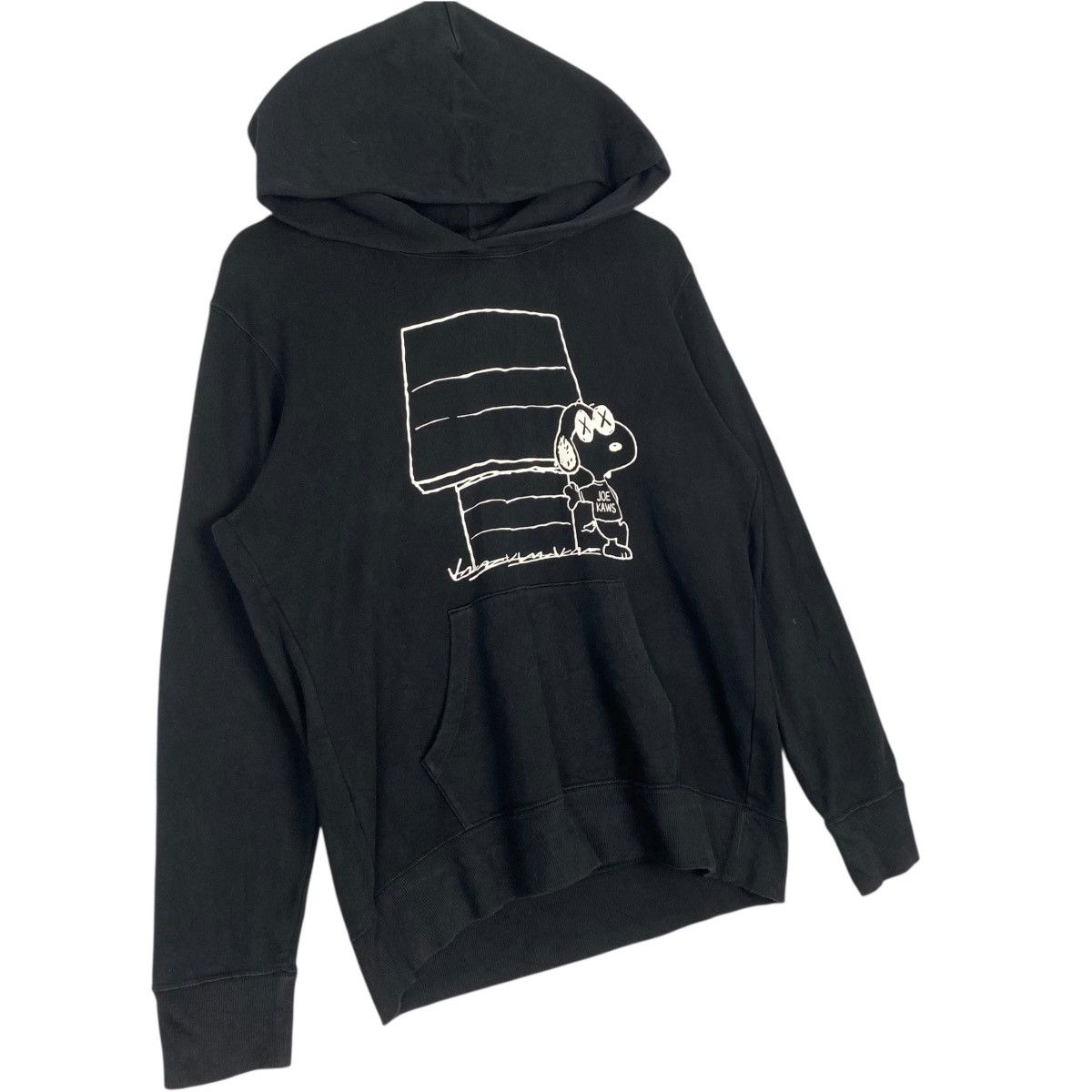 Vintage Vintage Peanuts Printed Hoodie Sweater Black Size L Size US L / EU 52-54 / 3 - 2 Thumbnail