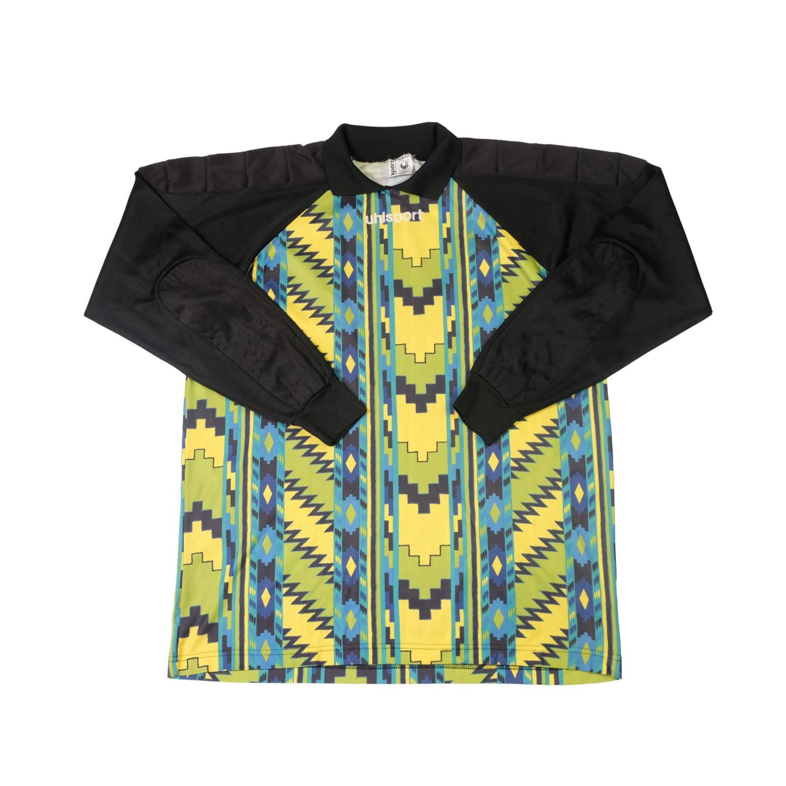 Designer 1990s Uhlsport Goalkeeper Template Shirt (XL) Size US XL / EU 56 / 4 - 1 Thumbnail