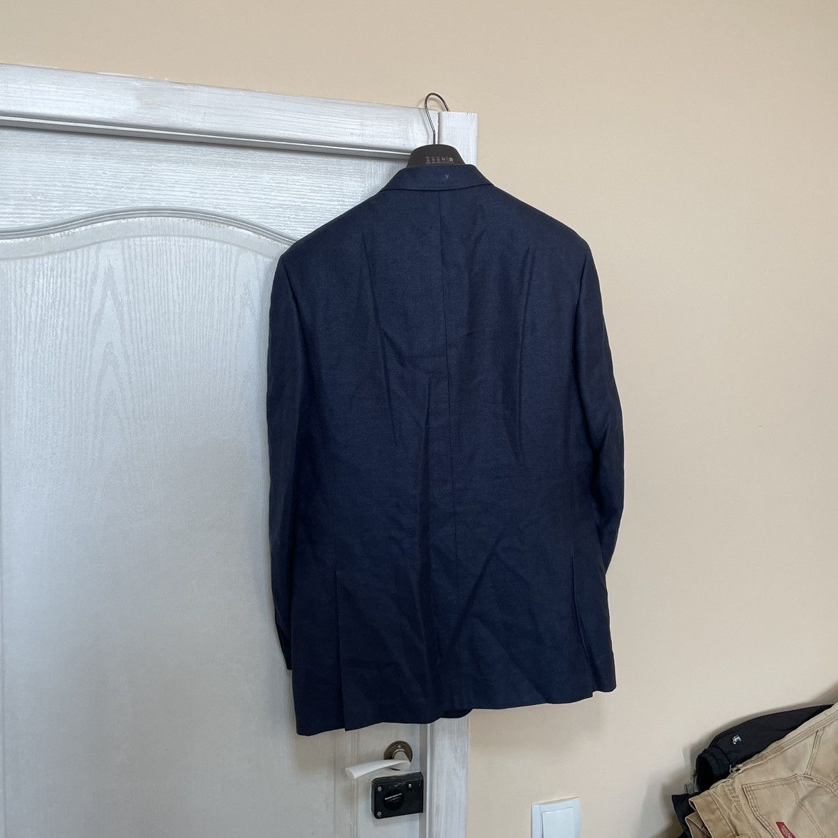 Canali 56 R 7 Canali Wool silk button Blazer jacket bomber old luxu Size US XL / EU 56 / 4 - 7 Thumbnail