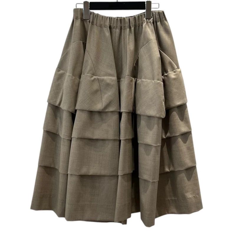 Other Comme Des Garcons Wool puff layered skirt Size 24" / US 00 / IT 34 - 1 Thumbnail