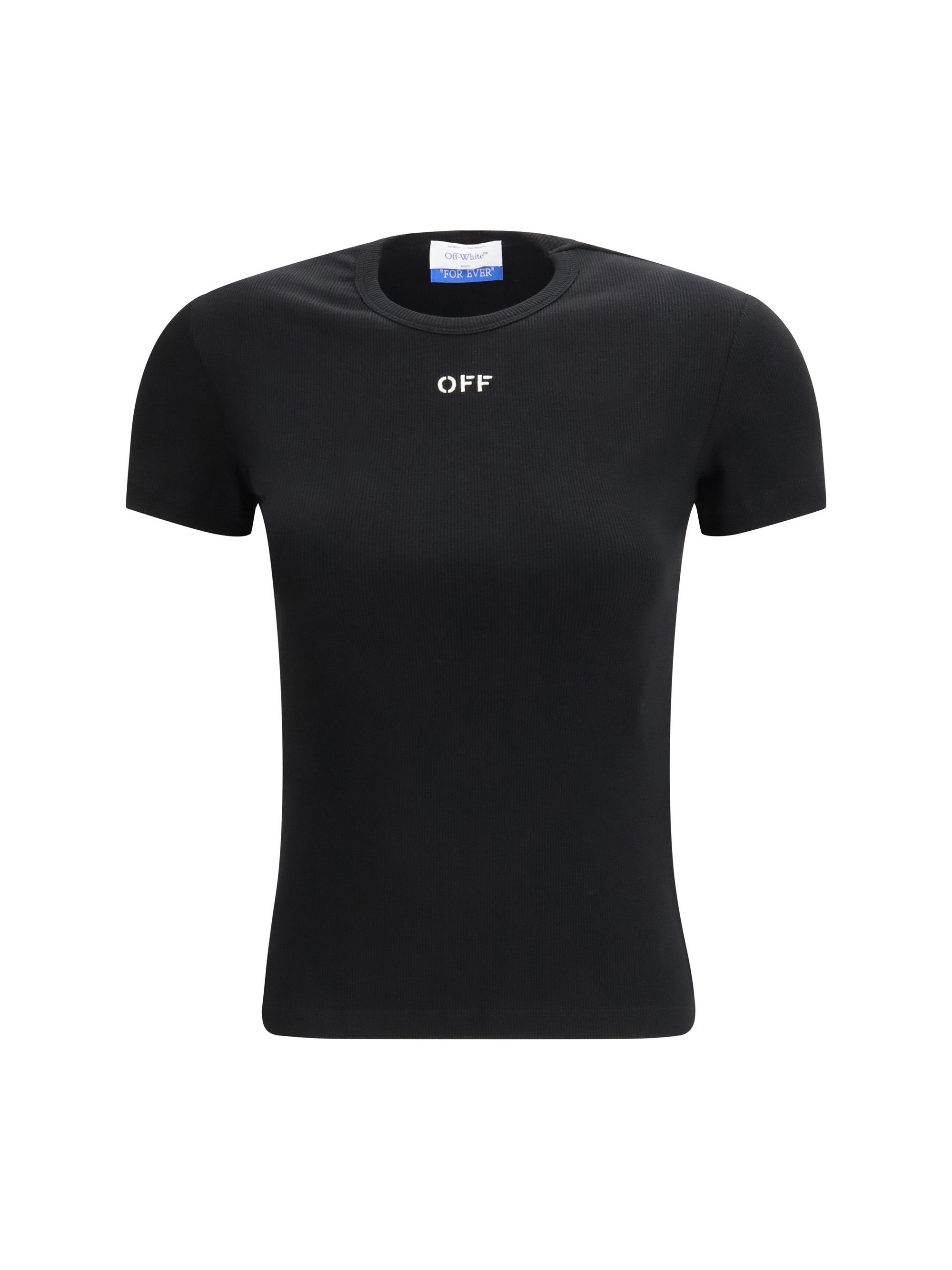 Off-White Off Stamp Rib Basic T-shirt Size M / US 6-8 / IT 42-44 - 1 Thumbnail