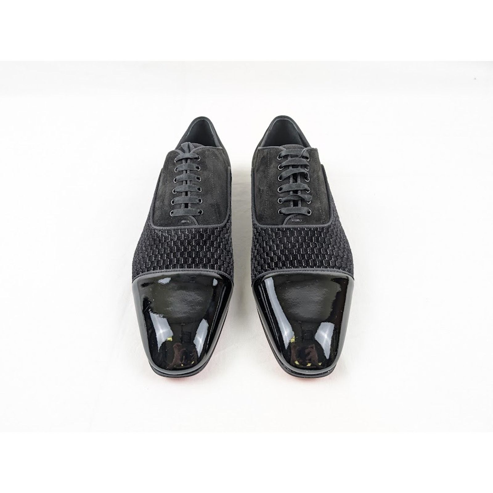 Christian Louboutin o1rshd1 Q:3 / Greggy Chick Flat Shoes in Black Size US 10 / EU 43 - 11 Thumbnail