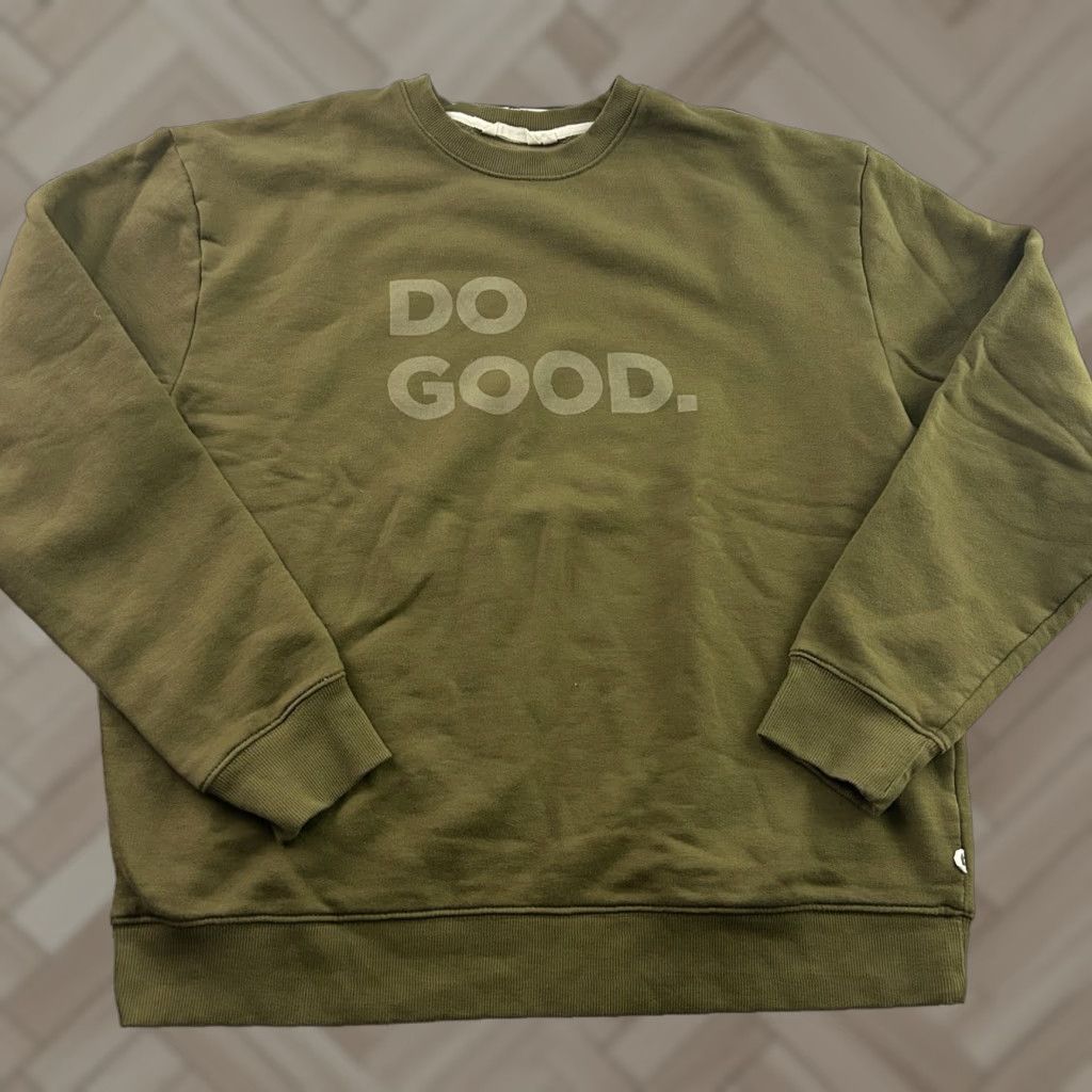 Cotopaxi Cotopaxi Sweatshirt Pullover Do Good Olive Green Do Good Pullover Sweatshirt Men's L Olive Green Cotopaxi Shirt Mens L Sweatshirt Size US L / EU 52-54 / 3 - 1 Thumbnail