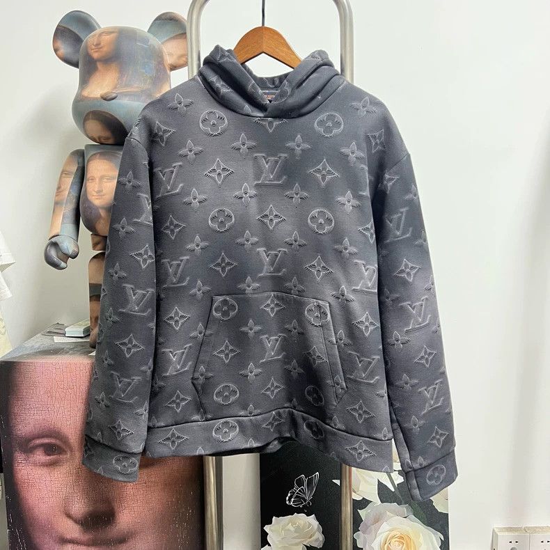 Louis Vuitton Louis Vuitton Heat Sensitive Print Hoodie- DMC Size US XL / EU 56 / 4 - 1 Thumbnail