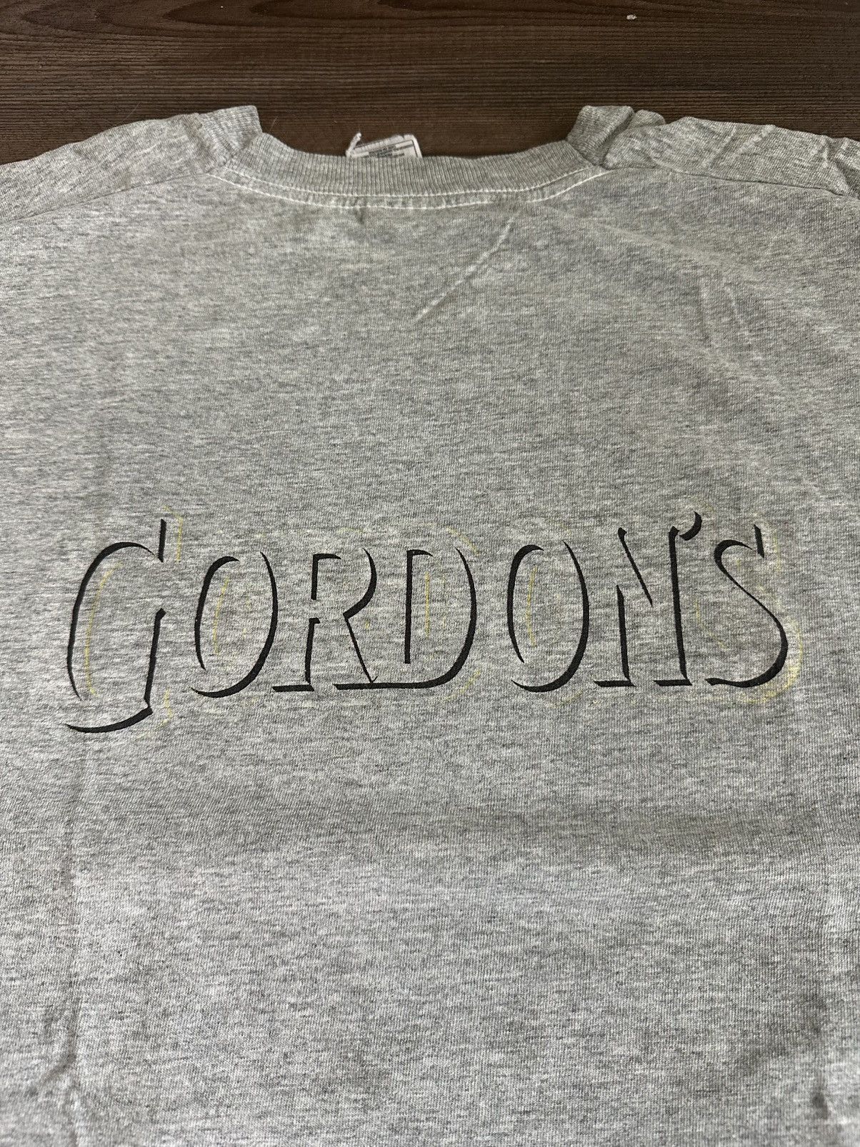 Vintage 1990s Vintage Gordan’s Beer “Pour the Boar” Faded Bar Tee Size US XL / EU 56 / 4 - 3 Thumbnail