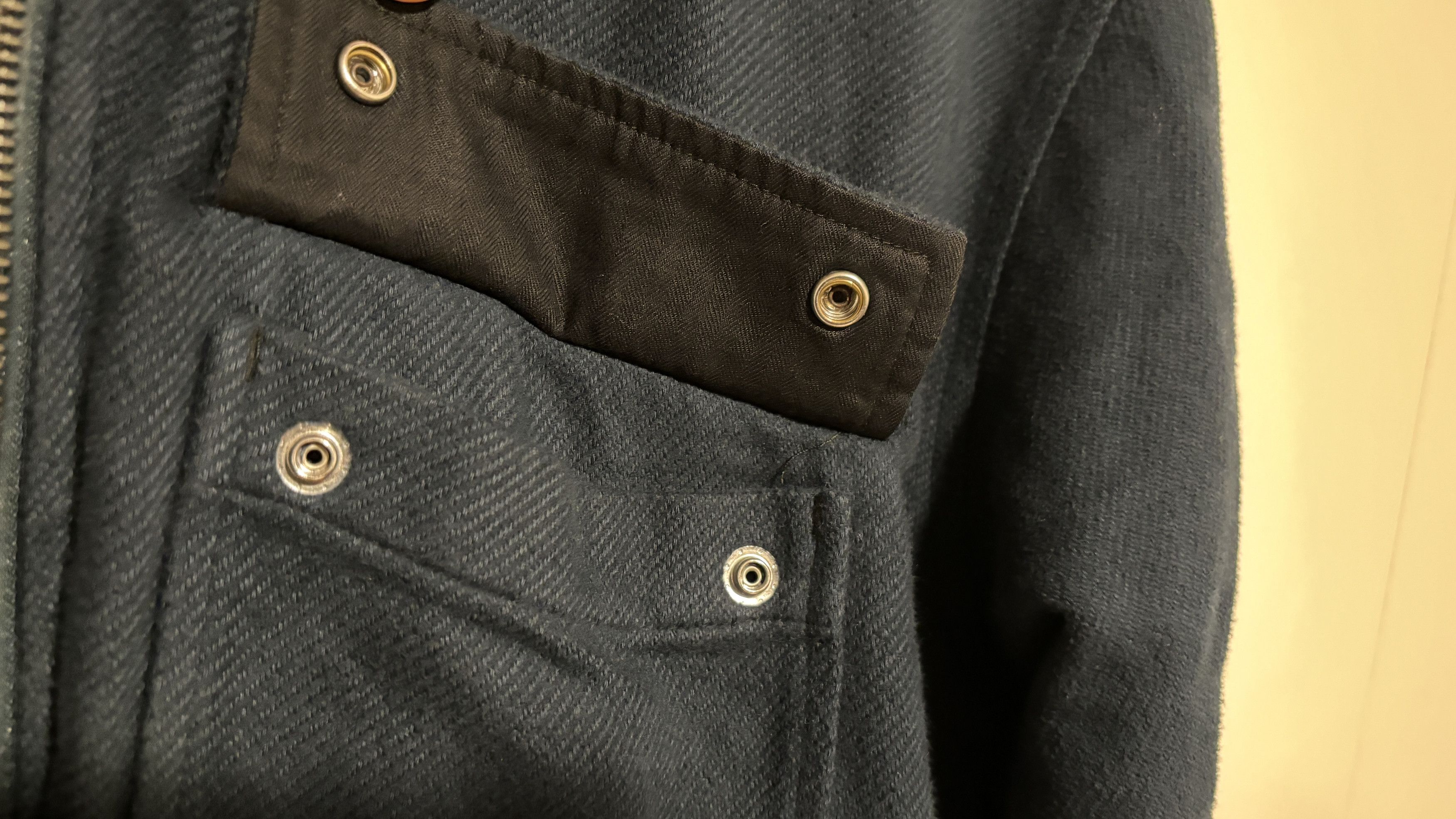 Wings + Horns $265 Wings + Horns Blue Utility Flannel Jacket - Medium Size US M / EU 48-50 / 2 - 8 Thumbnail