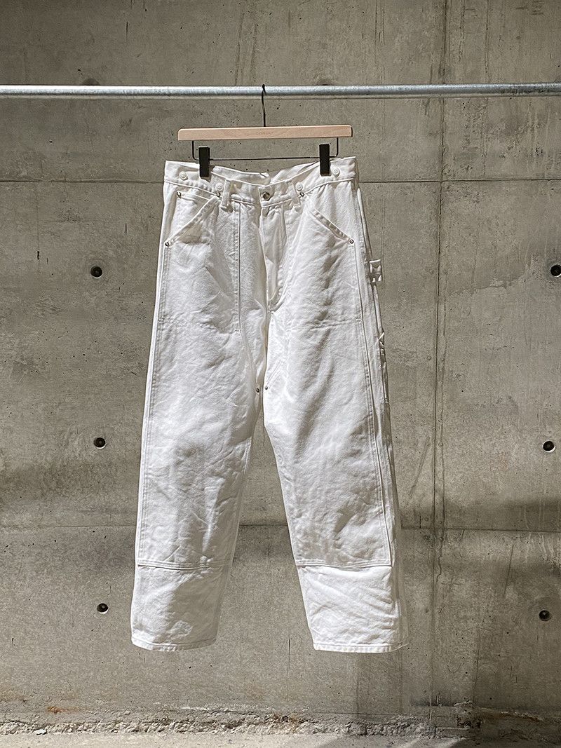 Comoli Duck Painter Pants White