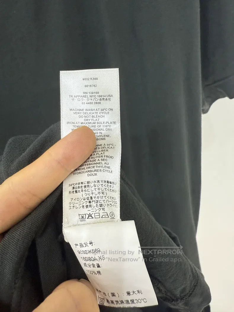 The Row The Row Autumn and Winter Round Neck Short Sleeve Casual T Size XS / US 0-2 / IT 36-38 - 6 Thumbnail