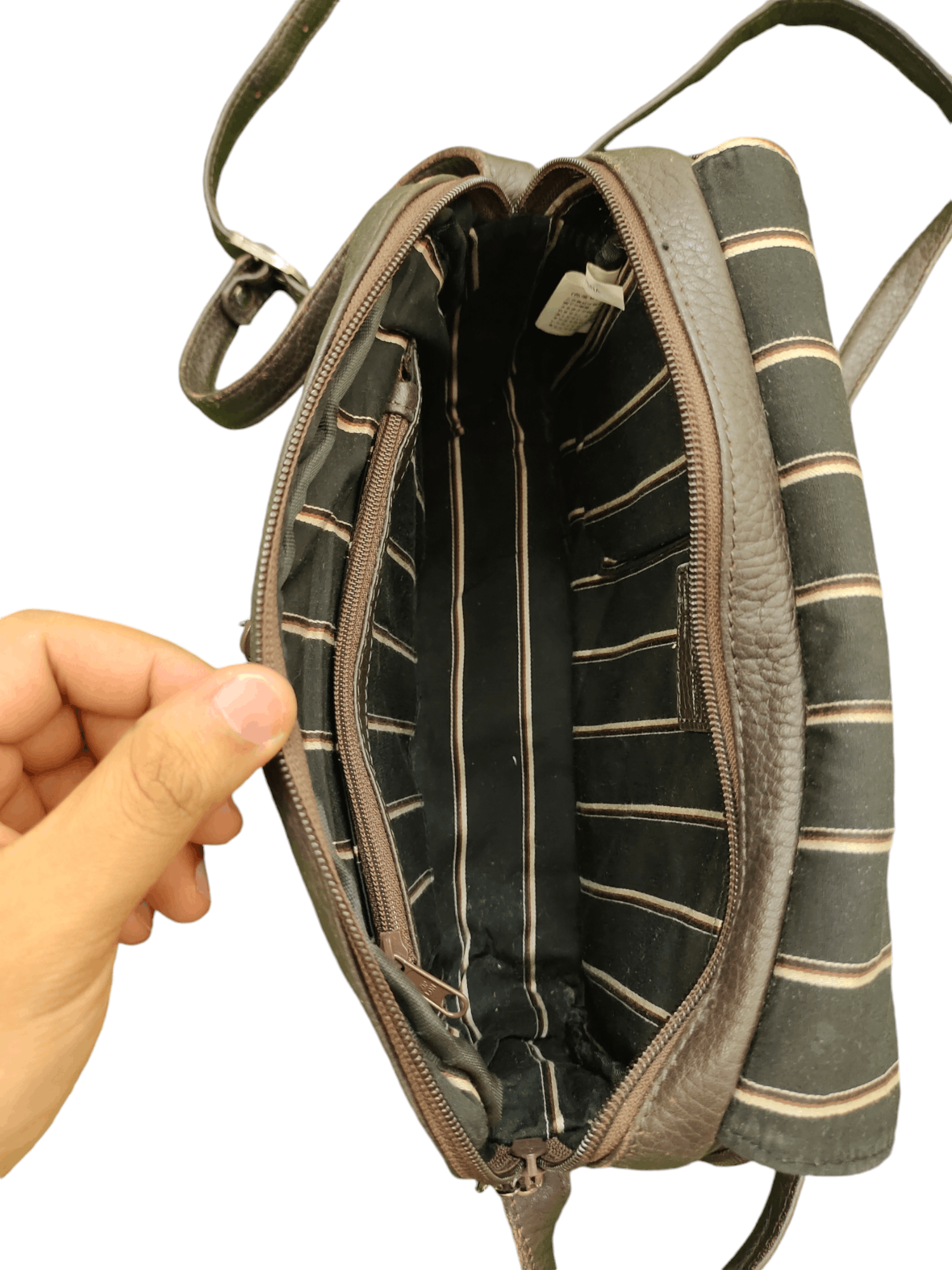 Leather Vintage Cavallina Japan Patina Leather Shoulder Sling Bag Size ONE SIZE - 17 Thumbnail