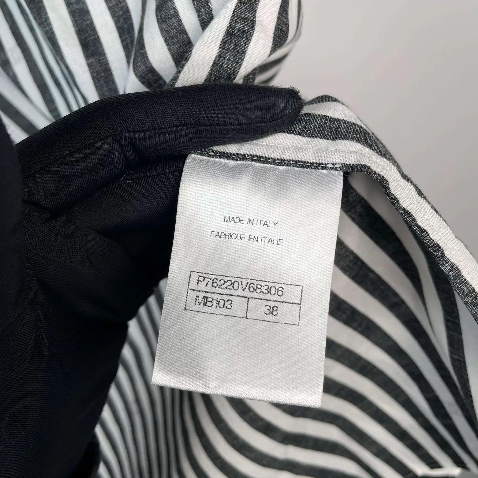 Chanel Chanel 97 New 24coco Beach Stripe SS Shirt 38 Size S / US 4 / IT 40 - 4 Thumbnail