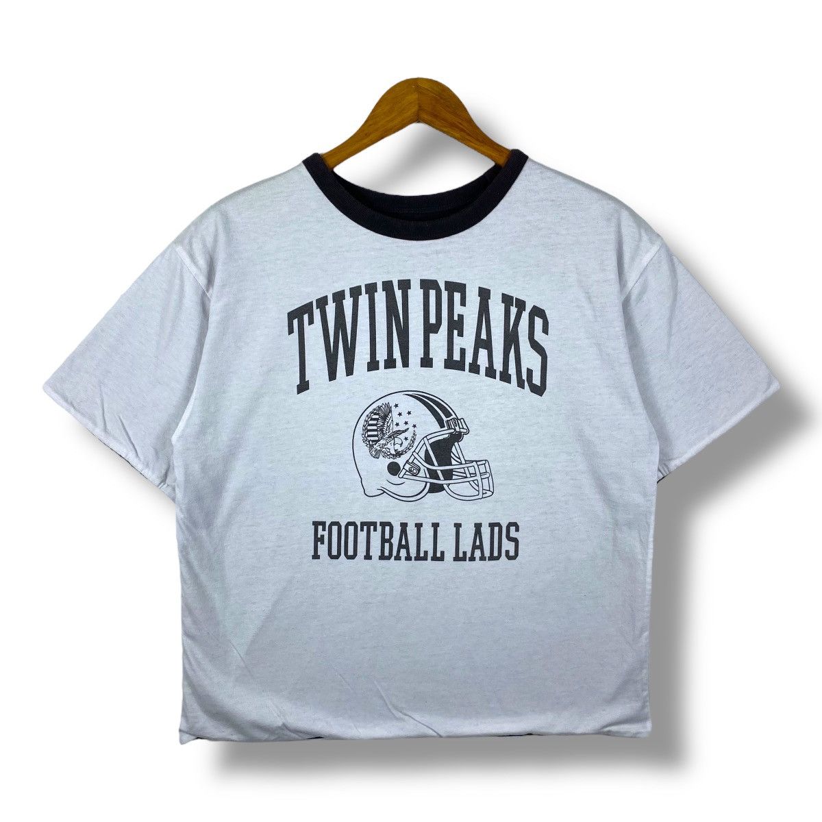 Vintage TWIN PEAKS Football Lads Roddy The Bear Quarterback Size US L / EU 52-54 / 3 - 1 Thumbnail