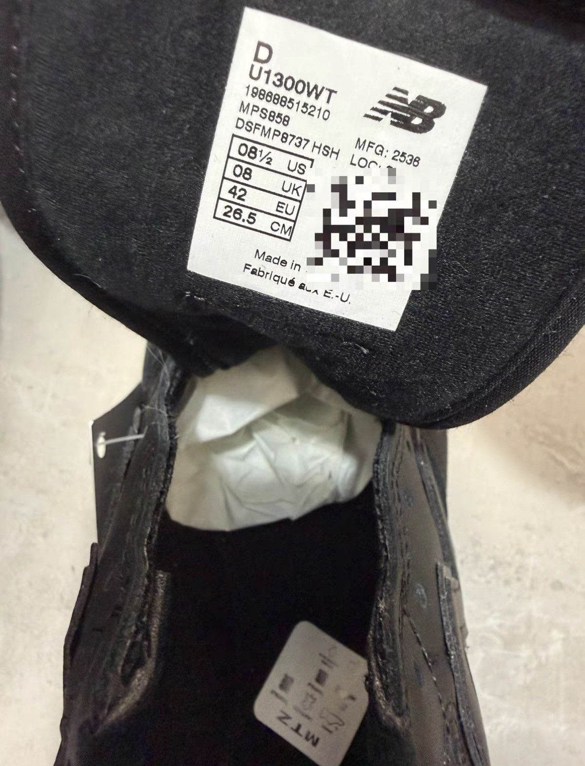 New Balance New Balance × WTAPS 1300 Comfortable Fit Running Shoes J34 Size US 8 / EU 41 - 6 Thumbnail